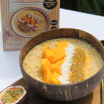 Rezept Mango-Maracuja Porridge Smoothiebowl