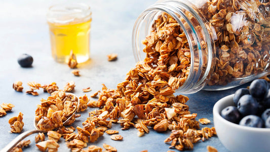 granola d'avena sana