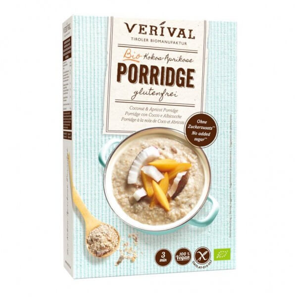 Verival Kokos-Aprikose Porridge