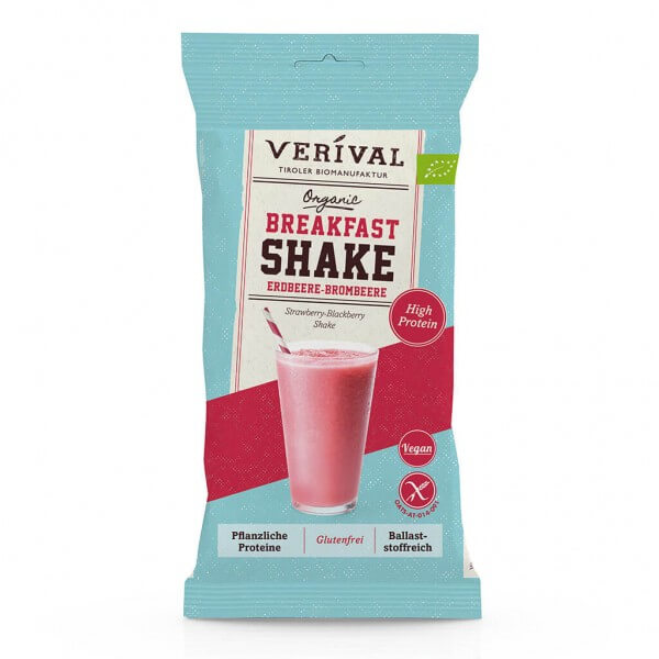 Verival Breakfast Shake Erdbeere-Brombeere 35g