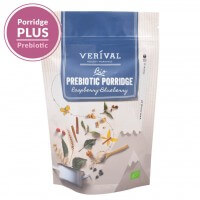 Prebiotic Porridge Raspberry-Blueberry