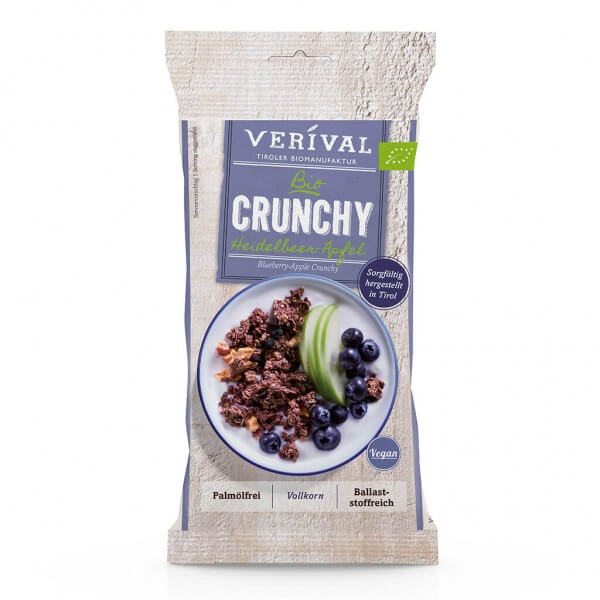 Verival Crunchy muesli with blueberries and apple 50g