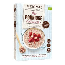 Porridge con Fragole <br>e Semi di Chia
